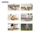 7-in-1 Multifunctional Baby Play Mat with Walker & Piano | Activity Gym Playmat for Infants & Toddlers (0–36 Months) | Musical, Sensory, Learning Toy | Foldable & Baby-Safe