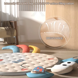 Premium Crab Shape Round Baby Play Gym Mat with Mirror & Activity Toys