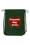 Personalized Name Printed Drawstring Bag
